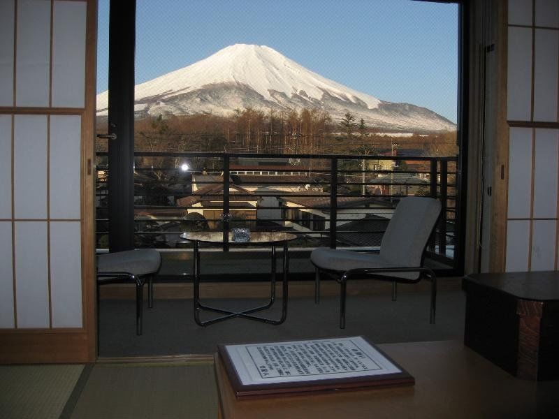 Fujishiyama no Miea n 室 個室 Souna 付 旅館 Imk Yamanakako Exterior photo